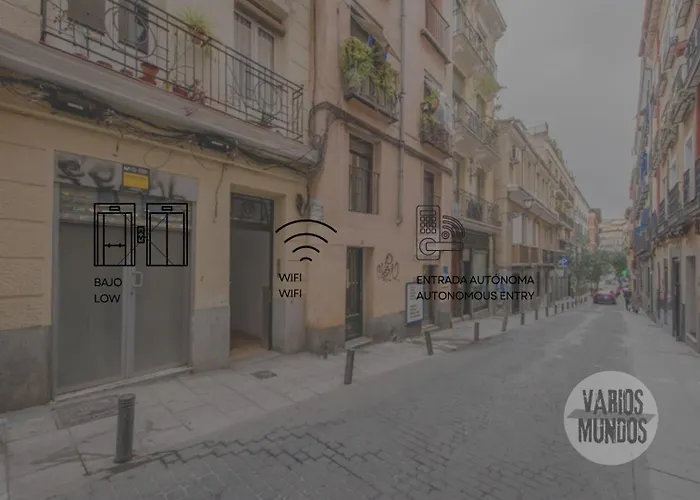 Nuevo Apt para 7 pax en Malasana - Gran Via E1